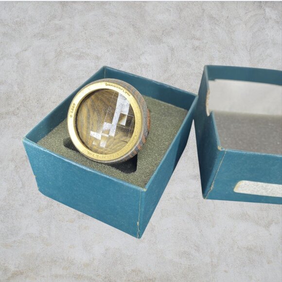 VAN CORT INSTRUMENT -- Wooden Kaleidoscope, "Dragonfly" Collectible, Vintage 80s - Picture 2 of 7